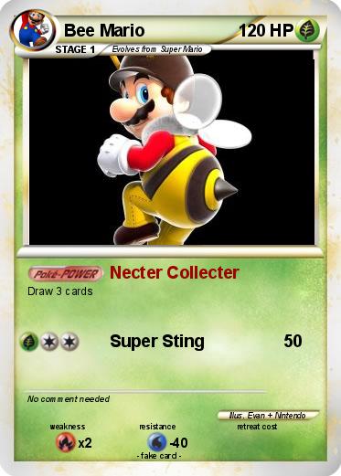 Pokemon Bee Mario