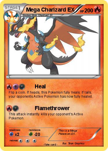 Pokemon Mega Charizard EX