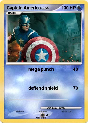 Pokemon Captain America