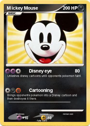 Pokemon M ickey Mouse