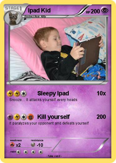 Pokemon Ipad Kid