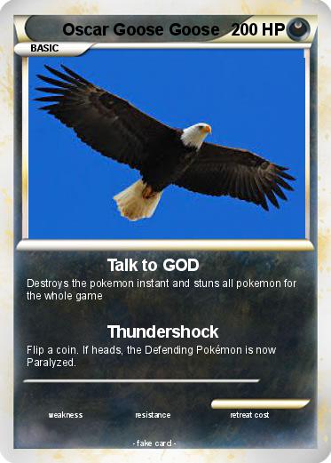 Pokemon Oscar Goose Goose