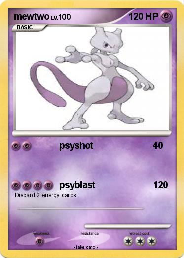 Pokemon mewtwo
