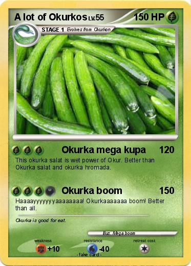 Pokemon A lot of Okurkos