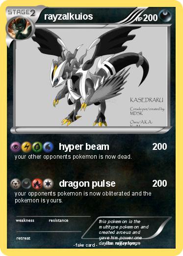 Pokemon rayzalkuios