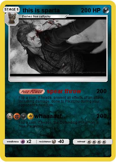 Pokemon this is sparta
