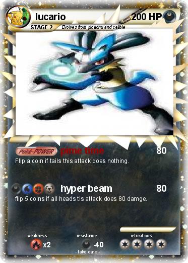 Pokemon lucario