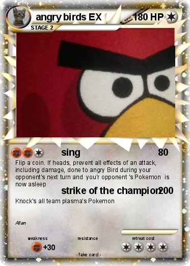 Pokemon angry birds EX