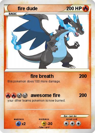 Pokemon fire dude