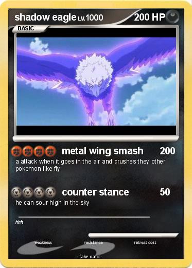 Pokemon shadow eagle