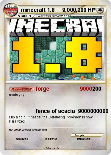 Pokemon minecraft 1.8     9,000,