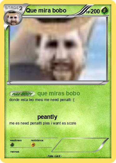 Pokemon Que mira bobo