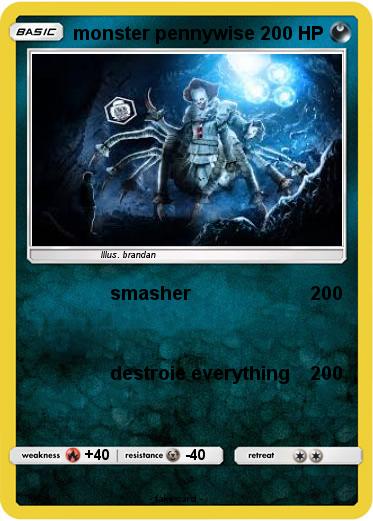 Pokemon monster pennywise