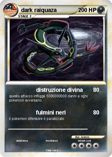 Pokemon dark raiquaza