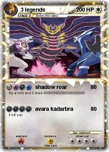 Pokemon 3 legends