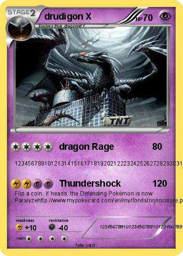 Pokemon drudigon X