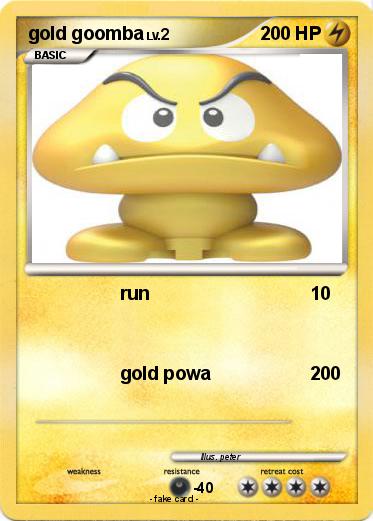 Pokemon gold goomba