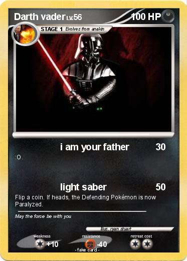Pokemon Darth vader