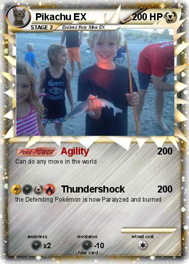 Pokemon Pikachu EX