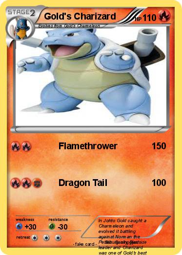Pokemon Gold's Charizard