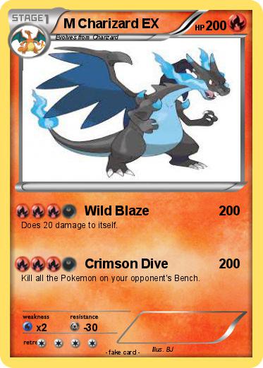 Pokemon M Charizard EX