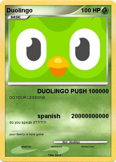 Pokemon Duolingo