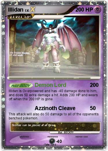Pokemon Illidan