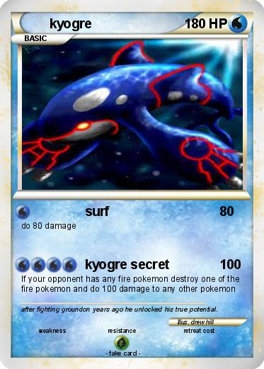 Pokemon kyogre