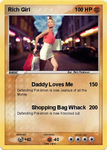 Pokemon Rich Girl
