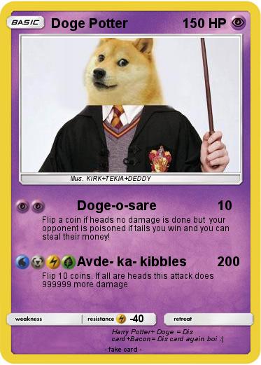 Pokemon Doge Potter