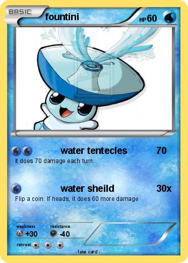 Pokemon fountini