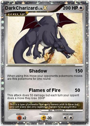 Pokemon DarkCharizard