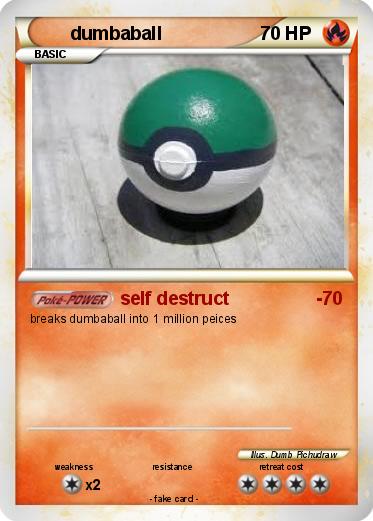 Pokemon dumbaball