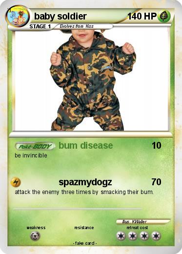 Pokemon baby soldier
