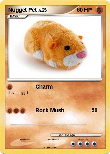 Pokemon Nugget Pet