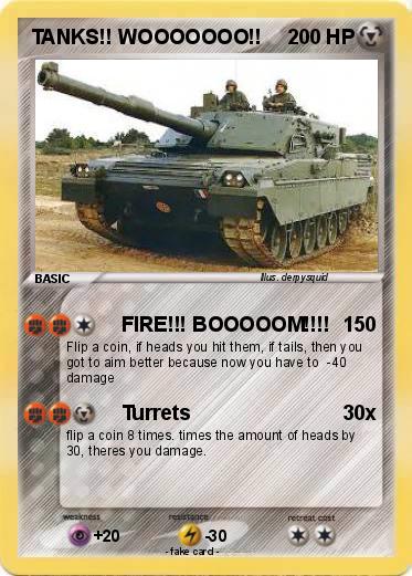 Pokemon TANKS!! WOOOOOOO!!