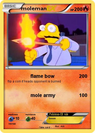 Pokemon moleman