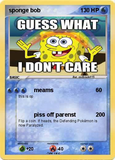 Pokemon sponge bob