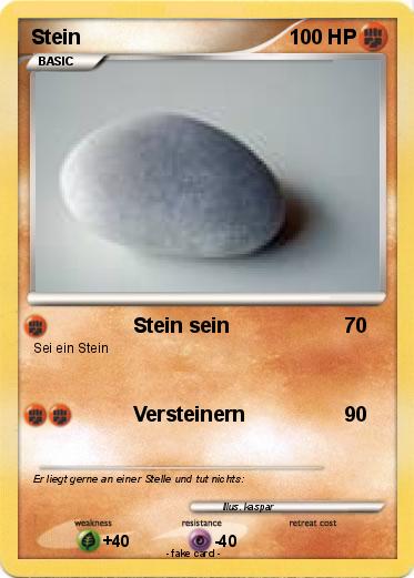 Pokemon Stein