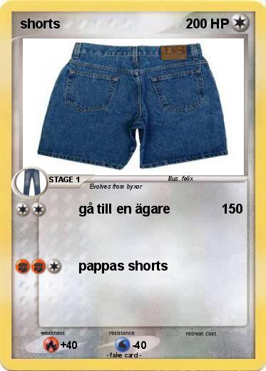 Pokemon shorts