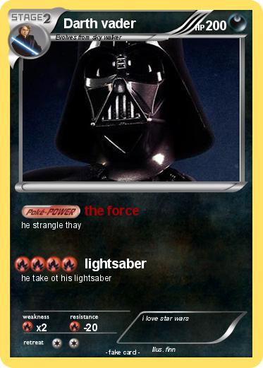 Pokemon Darth vader