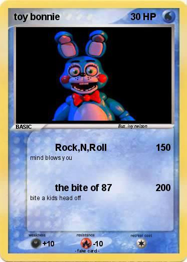 Pokemon toy bonnie