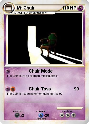 Pokemon Mr Chair