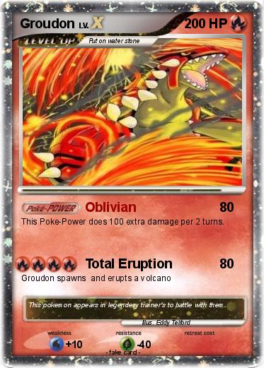 Pokemon Groudon
