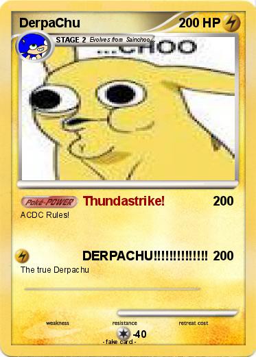 Pokemon DerpaChu