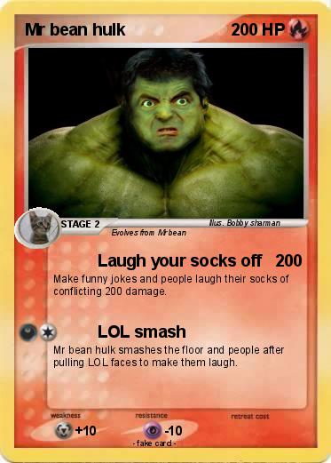 Pokemon Mr bean hulk