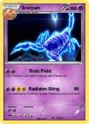 Pokemon Scorpain