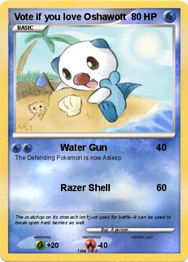 Pokemon Vote if you love Oshawott