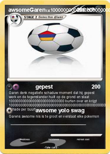 Pokemon awsomeGaren