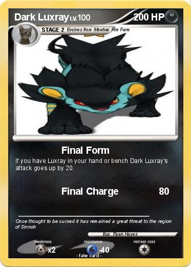 Pokemon Dark Luxray